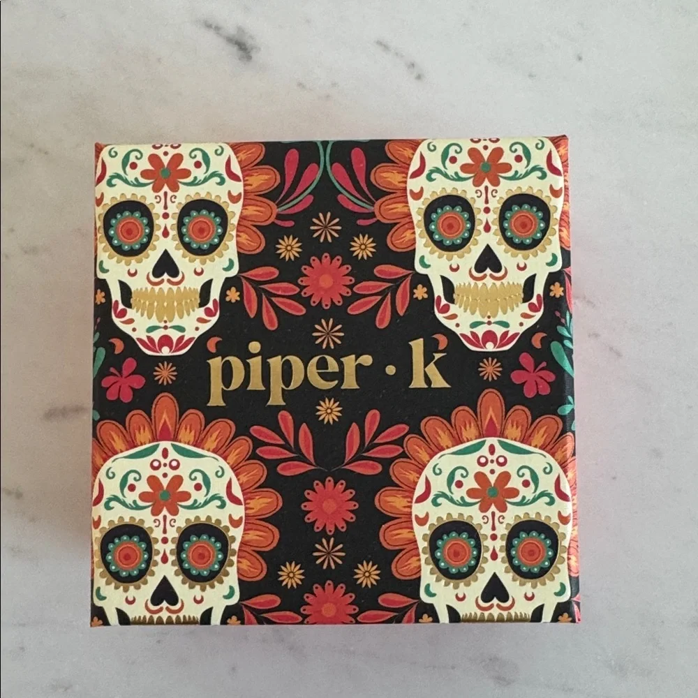 New! piper•k Jack O’Lantern Earrings